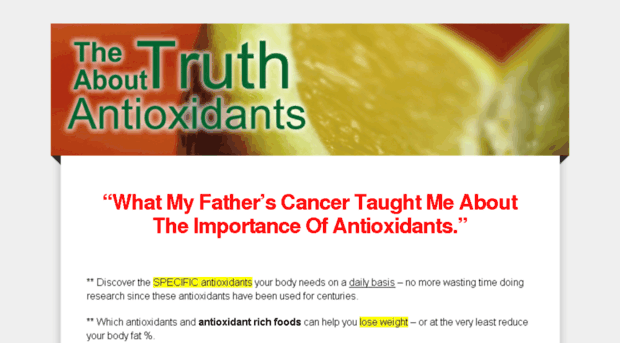 truth-about-antioxidants.com