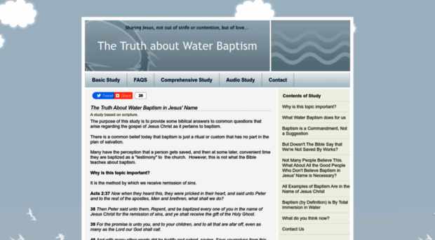 truthaboutbaptism.com