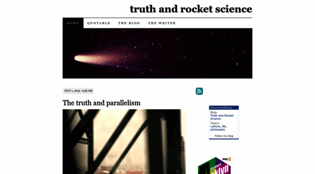 truthandrocketscience.com