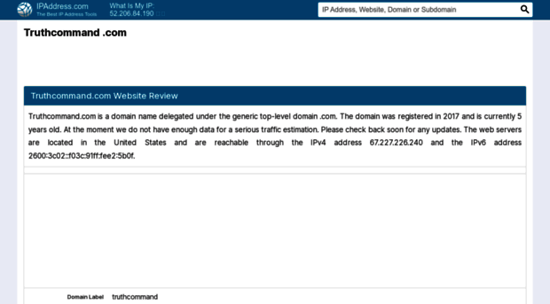 truthcommand.com.ipaddress.com