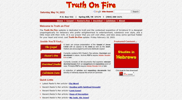 truthonfire.com