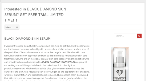 tryblackdiamondskinserum.com