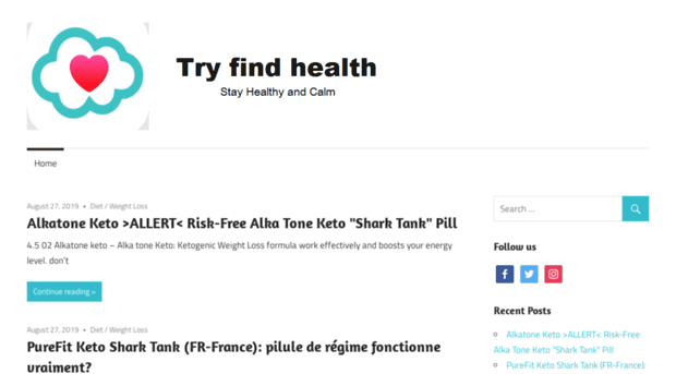 tryfindhealth.com