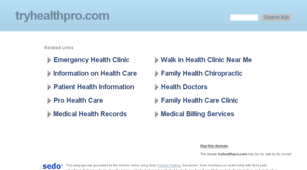 tryhealthpro.com