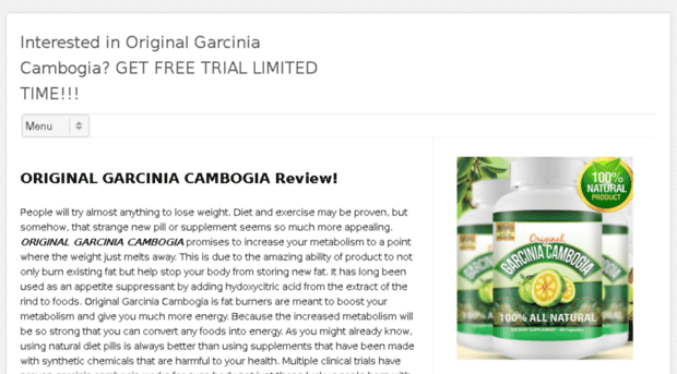 tryoriginalgarciniacambogia.com