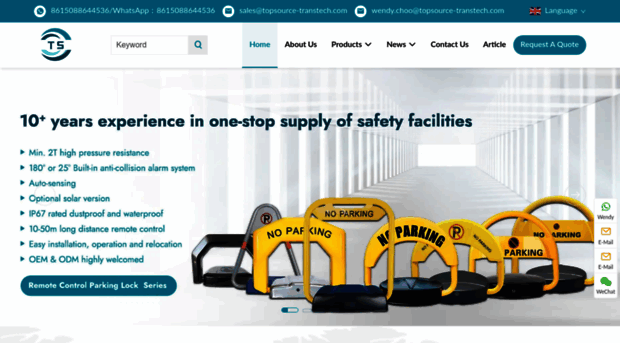ts-chinaparkingbollards.com