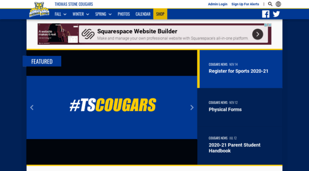 tscougarssports.com