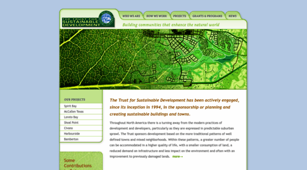 tsd.ca - Trust for Sustainable Developm... - Tsd