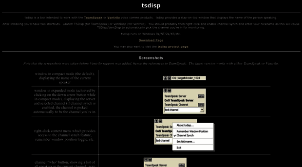 tsdisp.sourceforge.net