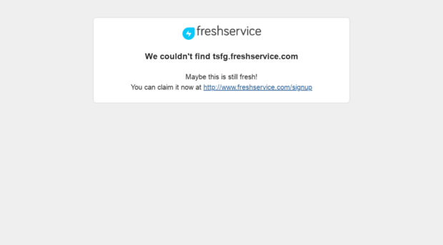 tsfg.freshservice.com