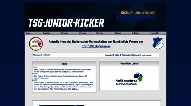 tsg-junior-kicker.de