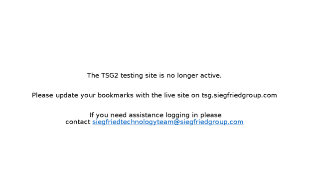 tsg2.siegfriedgroup.com