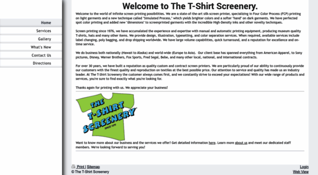 tshirtscreenery.com