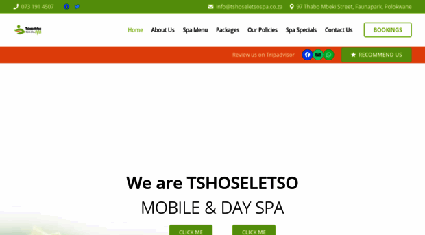 tshoseletsospa.co.za