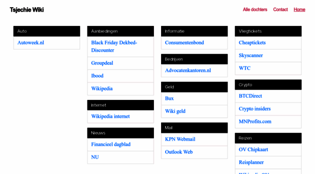 tsjechiewiki.nl