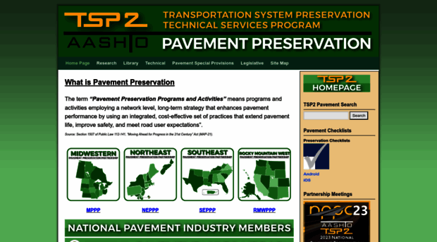 tsp2pavement.pavementpreservation.org