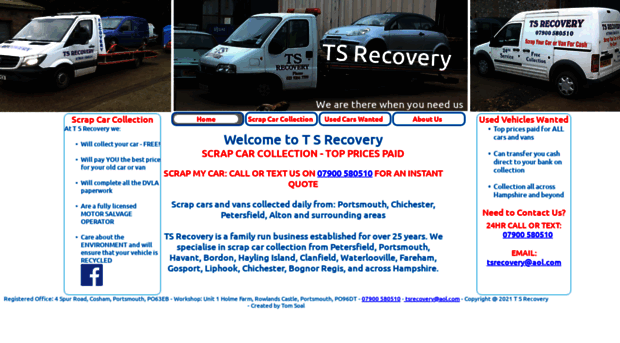 tsrecovery.co.uk