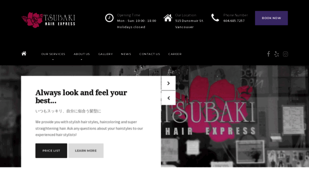 tsubakihair.com