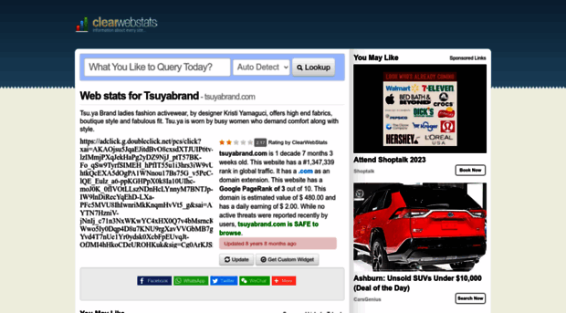 tsuyabrand.com.clearwebstats.com