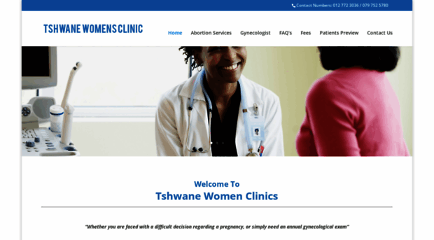 tswanewomenclinics.co.za