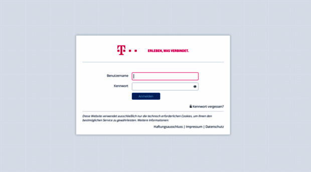 De login telekom Open Telekom