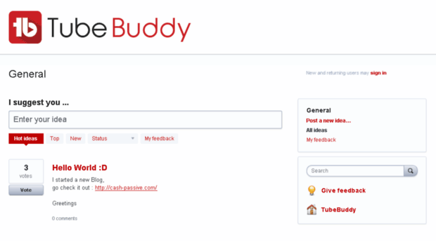 tubebuddy.uservoice.com