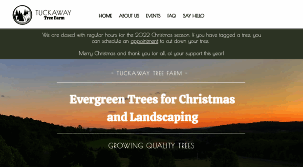 tuckawaytreefarm.com