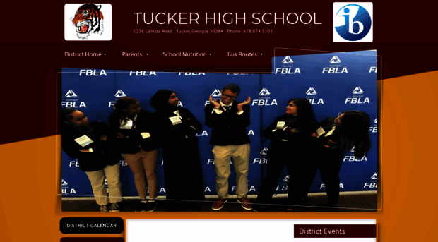 Tuckerhs.dekalb.k12.ga.us - Tucker High School - Tucker Hs Dekalb K 12