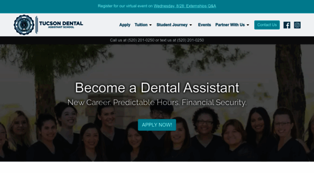 tucsondentalassistantschool.com