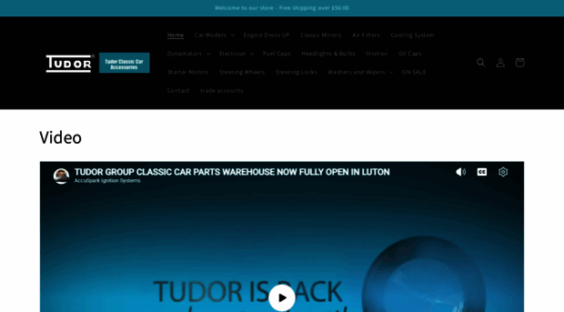 tudorcarparts.co.uk