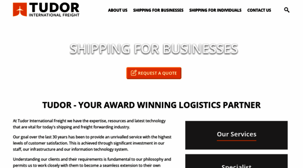 tudorfreight.co.uk