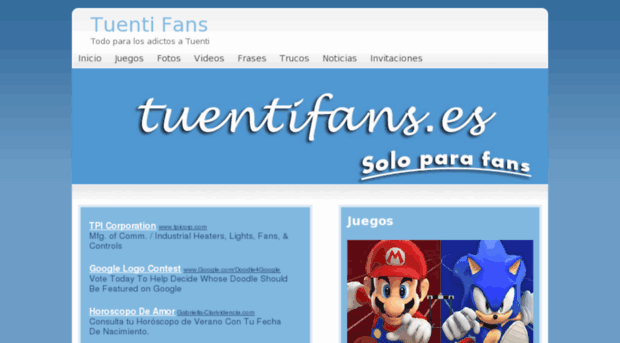 tuentifans.es