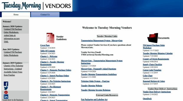 tuesdaymorningvendors.com