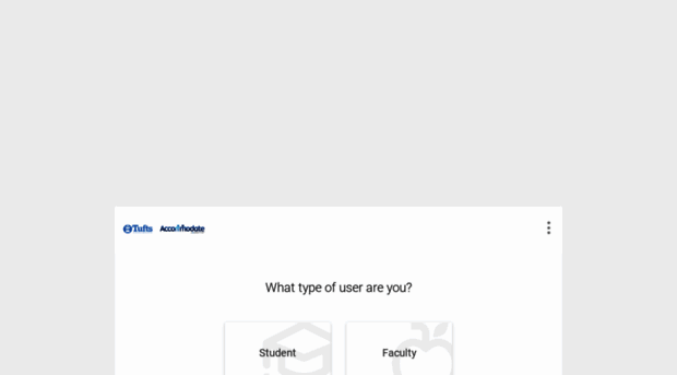 tufts-accommodate.symplicity.com