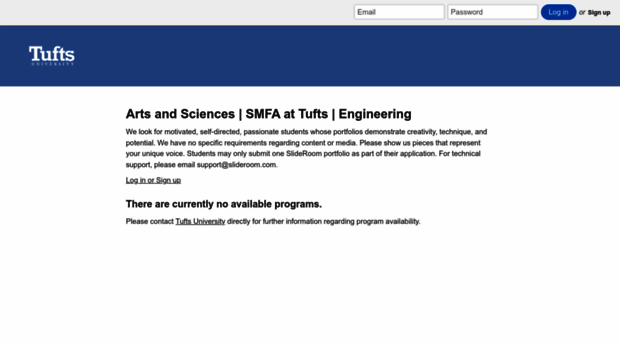 tufts-smfaattufts.slideroom.com