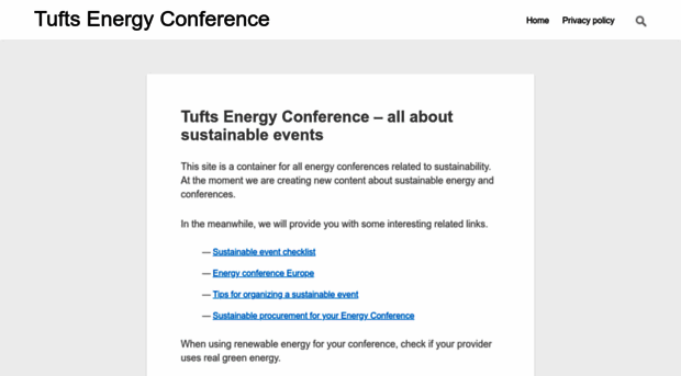 tuftsenergyconference.com