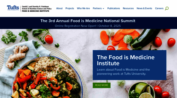 tuftsfoodismedicine.org