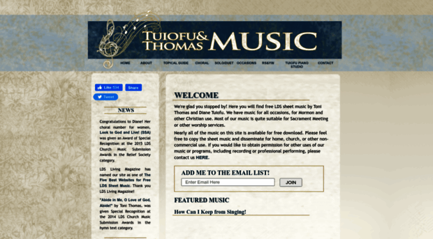 tuiofuandthomasmusic.com