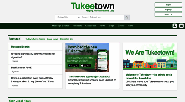 tukeetown.com