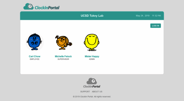 tukeylab.clockinportal.com