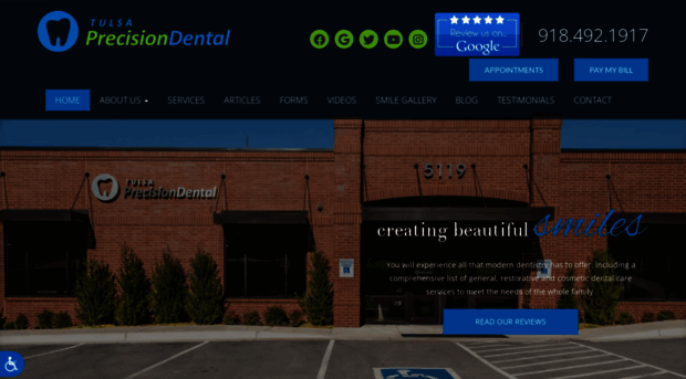 tulsaprecisiondental.com