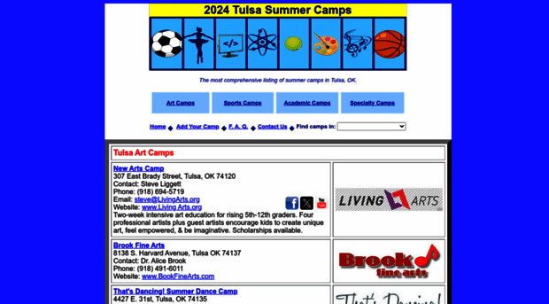 tulsasummercamps.org