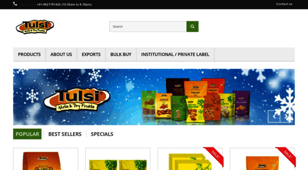 tulsidryfruits.com