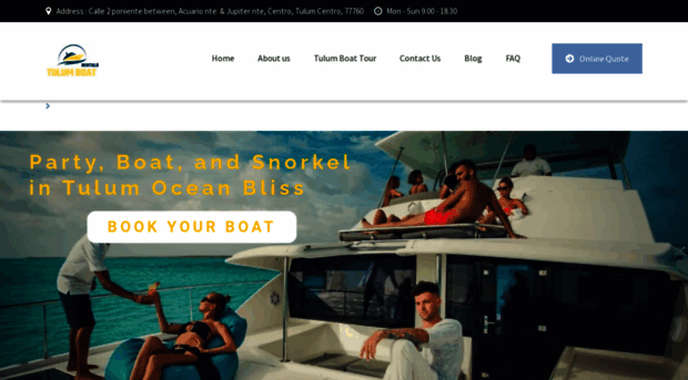 tulumboatrentals.com