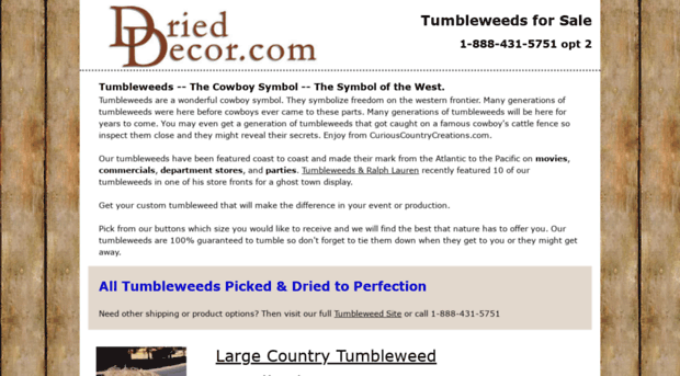 tumbleweedsforsale.com