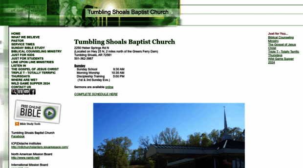 tumblingshoalsbaptist.org