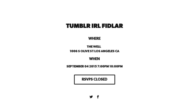 tumblrirlfidlar.splashthat.com