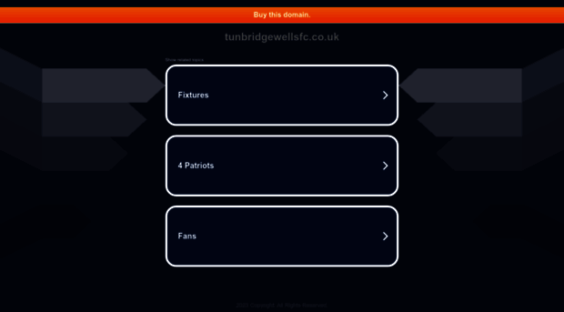 tunbridgewellsfc.co.uk