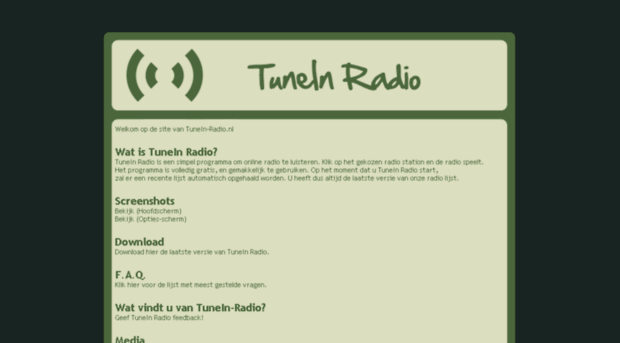 tunein-radio.nl