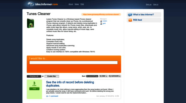 tunes-cleaner.idea.informer.com